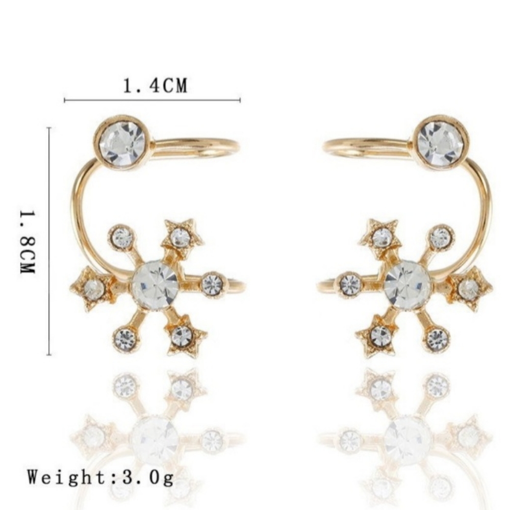 Snowflake Ear Cuffs - Picture 3 of 5